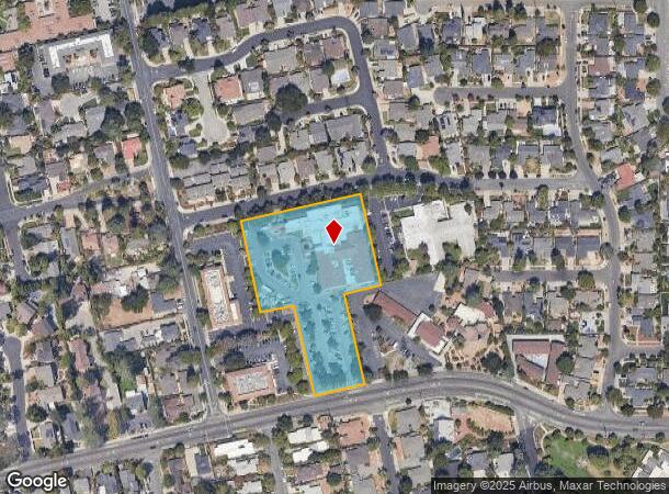  15891 Los Gatos Almaden Rd, Los Gatos, CA Parcel Map