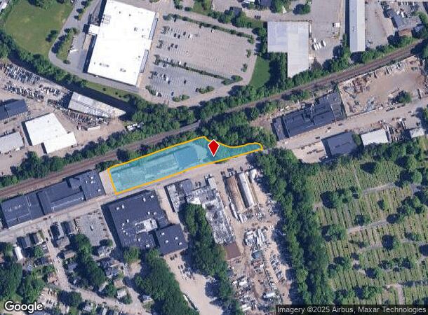  45 Fremont St, Worcester, MA Parcel Map
