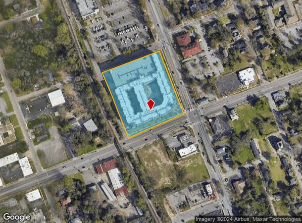  2025 Gervais St, Columbia, SC Parcel Map