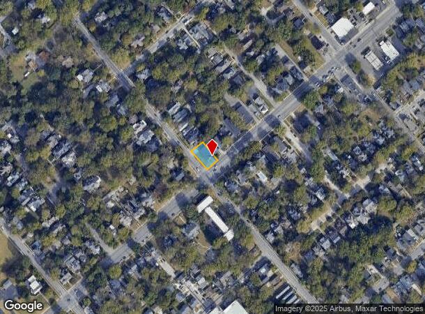  405 W Sixth St, Lexington, KY Parcel Map