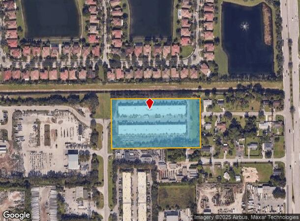 440 Tall Pines Rd, West Palm Beach, FL Parcel Map