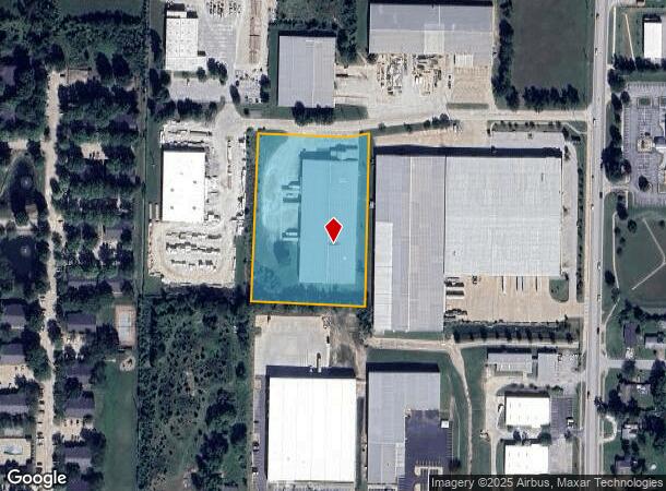 402 W Stribling Dr, Rogers, AR Parcel Map