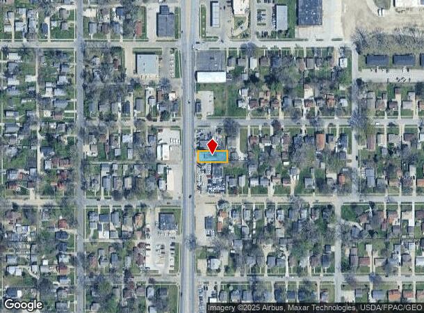  3213 E 14Th St, Des Moines, IA Parcel Map