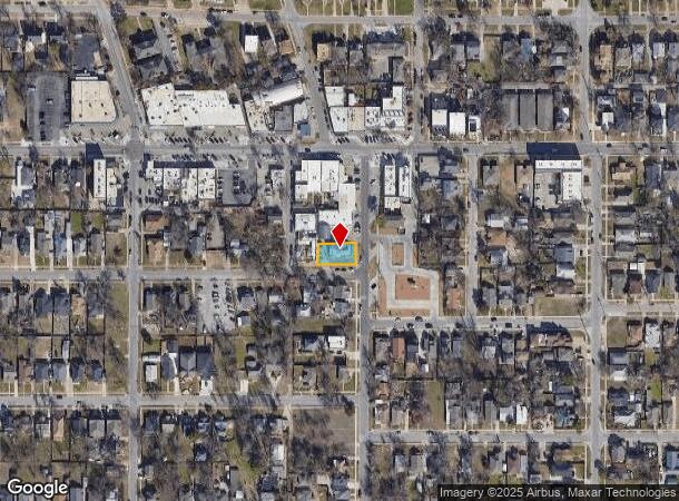  1601 N Blackwelder Ave, Oklahoma City, OK Parcel Map