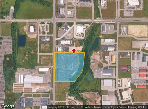  11039 Broadway, Crown Point, IN Parcel Map