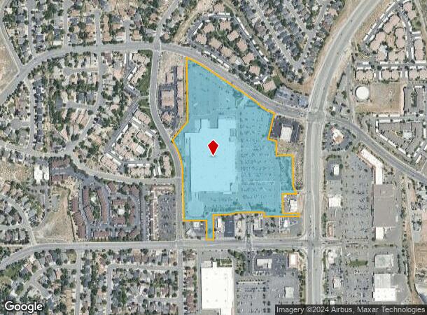  5260 W 7Th St, Reno, NV Parcel Map