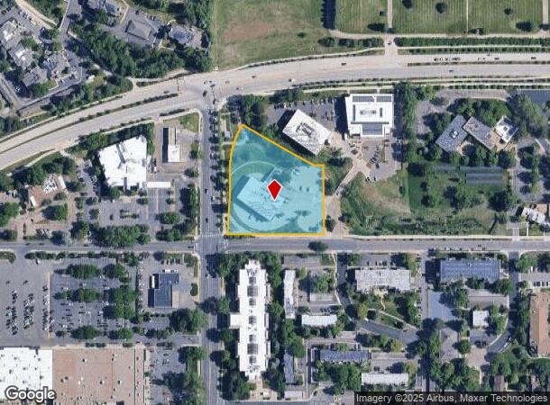  3033 Iris Ave, Boulder, CO Parcel Map