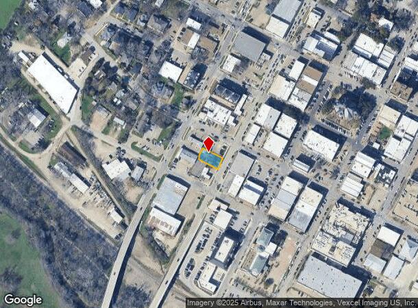  304 S Elm St, Waxahachie, TX Parcel Map