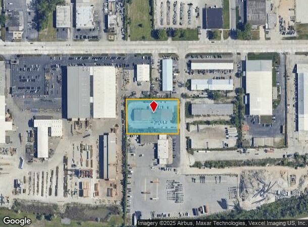  16730 Richmond Ave, Markham, IL Parcel Map