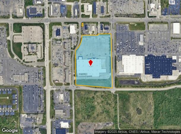  2100 T A Mansour Blvd, Flint, MI Parcel Map