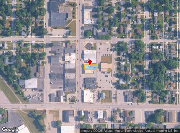 127 N Broad St, Griffith, IN Parcel Map