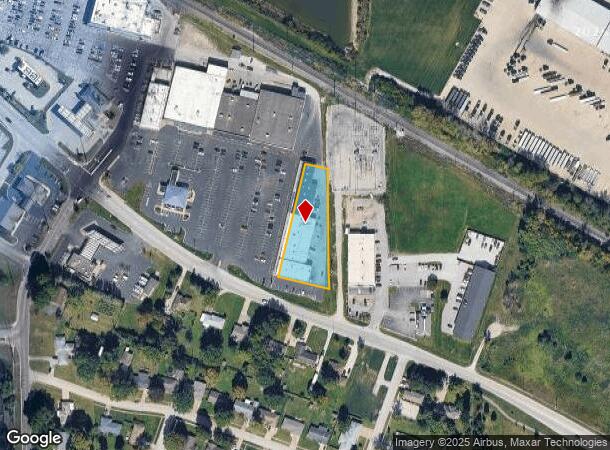 1014 E Main St, Brownsburg, IN Parcel Map