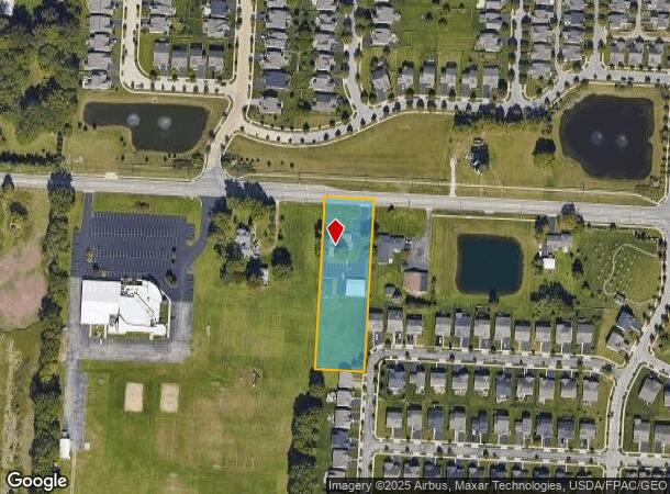 4901 Central College Rd, Westerville, OH Parcel Map