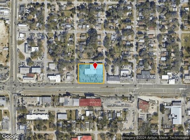  1010 E Busch Blvd, Tampa, FL Parcel Map