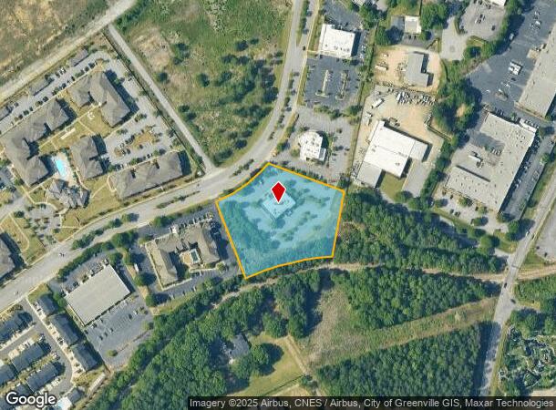  27 Market Point Dr, Greenville, SC Parcel Map