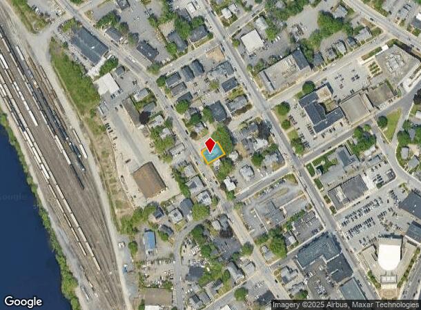 125 Franklin St, Framingham, MA Parcel Map