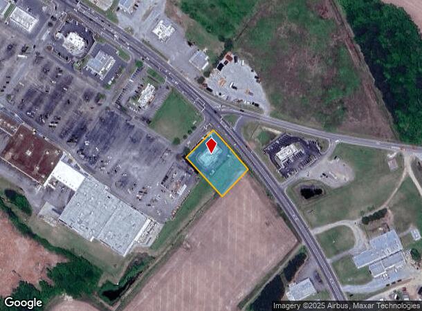  1558 Memorial Dr E, Ahoskie, NC Parcel Map