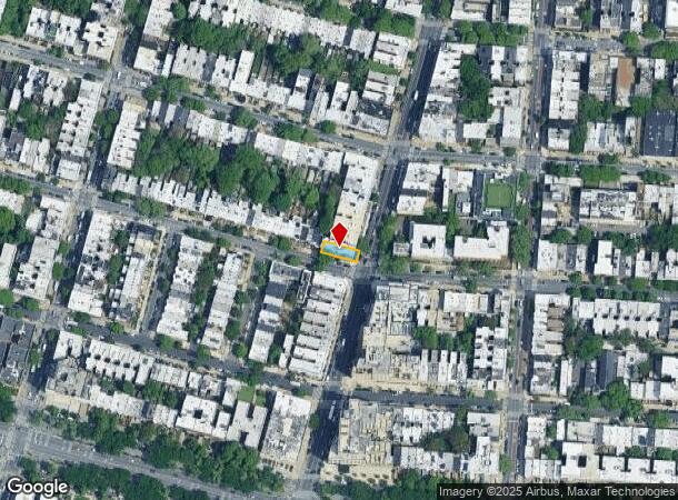  1502 Bedford Ave, Brooklyn, NY Parcel Map