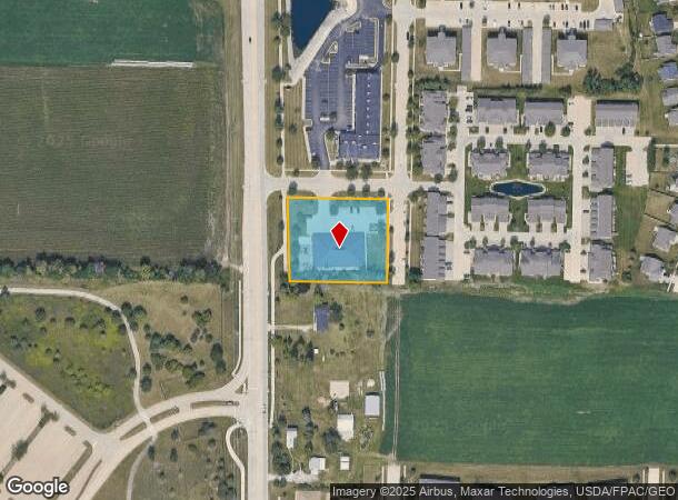 5821 C St Sw, Cedar Rapids, IA Parcel Map