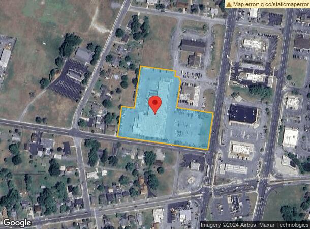  17104 S Dupont Hwy, Harrington, DE Parcel Map