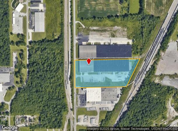 2000 N Sugar St, Lima, OH Parcel Map