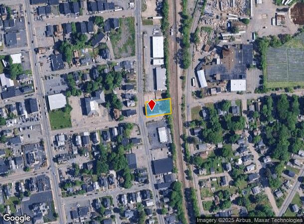  568 Montello St, Brockton, MA Parcel Map
