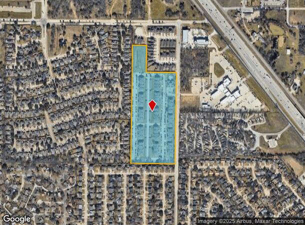  2560 Tower Ridge Dr, Corinth, TX Parcel Map