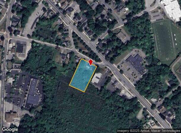  33 Library St, Georgetown, MA Parcel Map