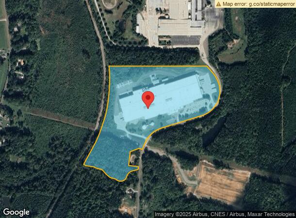  555 N Park Dr, Roxboro, NC Parcel Map