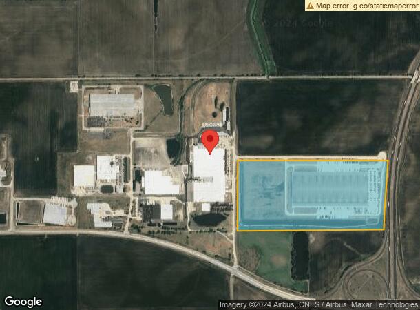  1001 Innovation Rd, Rantoul, IL Parcel Map