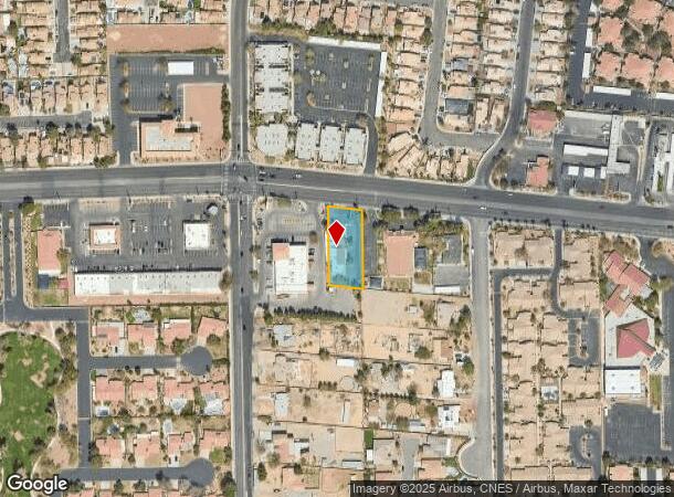  1855 E Warm Springs Rd, Las Vegas, NV Parcel Map