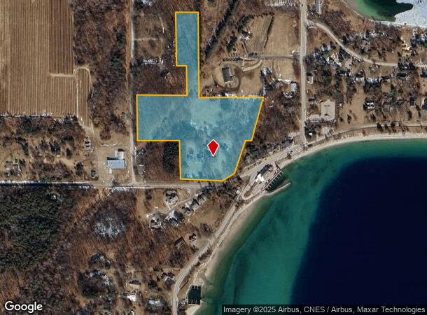 12819 E Tatch Rd, Omena, MI Parcel Map