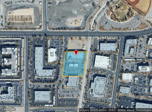  7425 Peak Dr, Las Vegas, NV Parcel Map