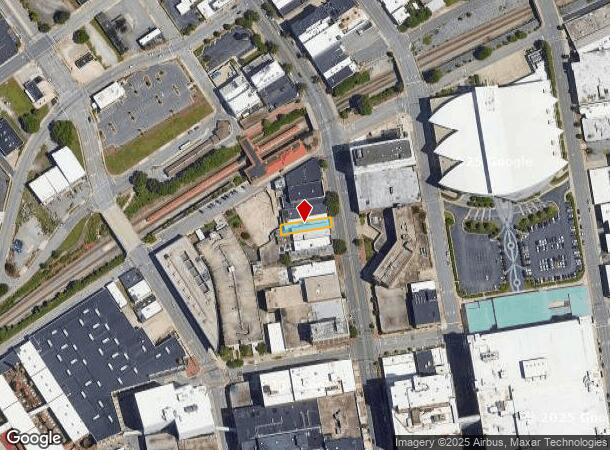  128 S Main St, High Point, NC Parcel Map