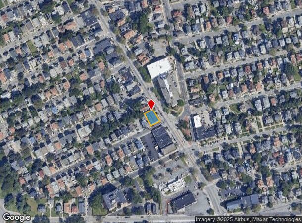  1453 Broad St, Providence, RI Parcel Map