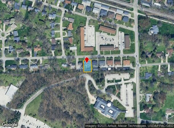  4201 S Terrace View St, Toledo, OH Parcel Map