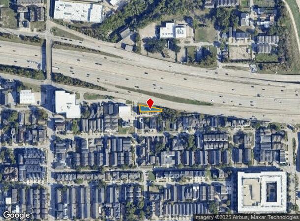 1816 Thompson St, Houston, TX Parcel Map