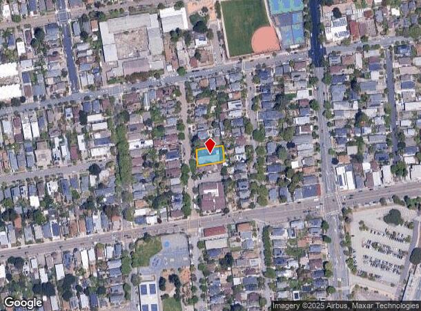 2925 Ellis St, Berkeley, CA Parcel Map