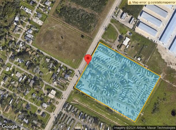  1717 Waldron Rd, Corpus Christi, TX Parcel Map