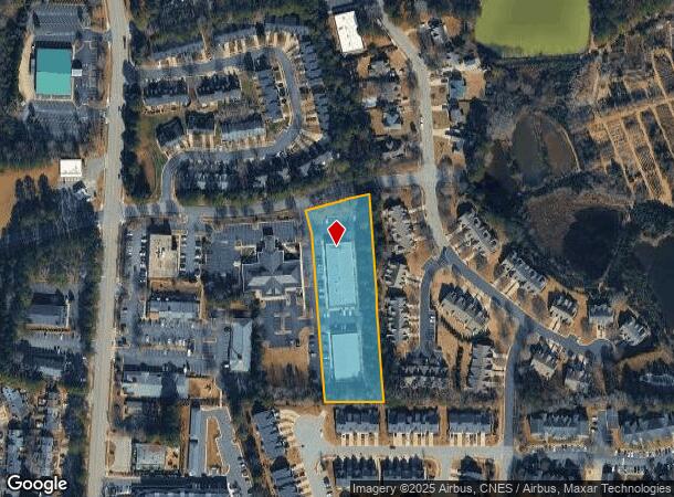  605 Poole Dr, Garner, NC Parcel Map