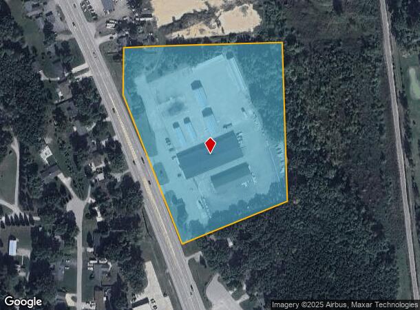  2401 S Huron Rd, Kawkawlin, MI Parcel Map