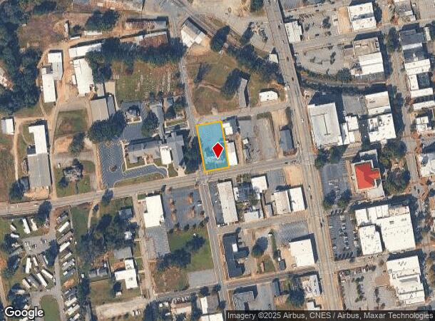  230 W Whitner St, Anderson, SC Parcel Map