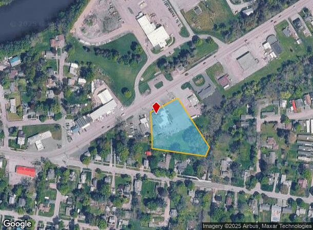 1121 E Union St, Newark, NY Parcel Map