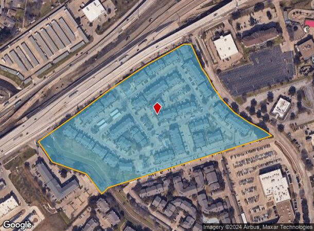  4035 Towne Crossing Blvd, Mesquite, TX Parcel Map