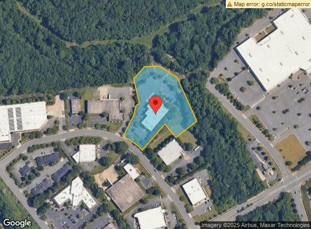  2301 Crown Centre Dr, Charlotte, NC Parcel Map