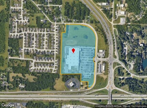 1707 W Norton Rd, Springfield, MO Parcel Map