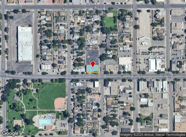 1245 Spruce St, Pueblo, CO Parcel Map