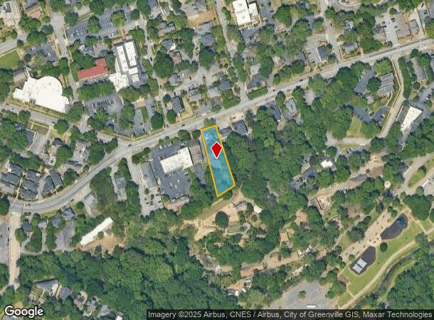  904 E Washington St, Greenville, SC Parcel Map