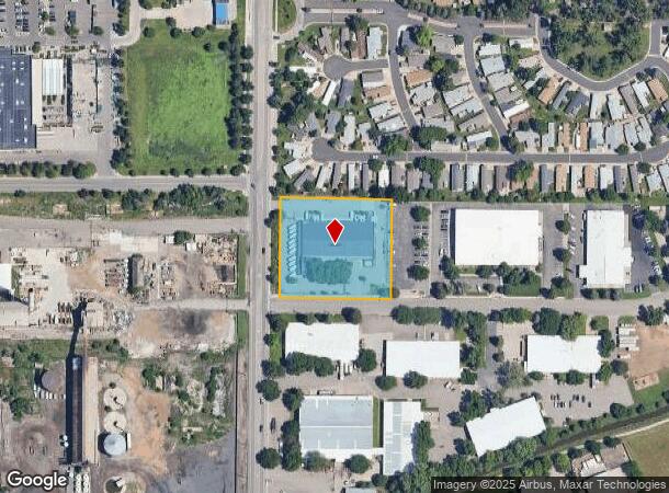  1303 E 11Th St, Loveland, CO Parcel Map