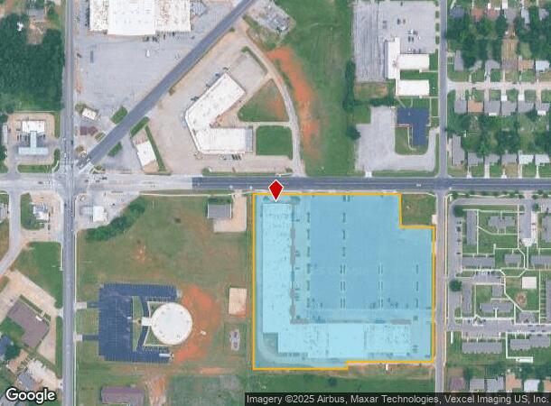 1148 Ne 36Th St, Oklahoma City, OK Parcel Map